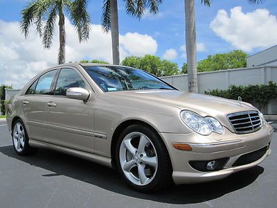 Florida super low 49k c230 kompressor 1.8l sport leather sroof super nice!