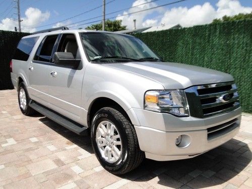 2013 ford expedition el suv leather cruise control third row abs ac air power pk