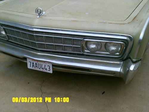 1966 chrysler imperial lebaron 4 door hardtop-no reserve!!!