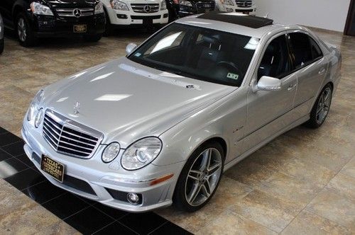2007 mercedes-benz e63~6.3l~amg~pkg2~nav~htd/cld lea~hid~all options~only 69k