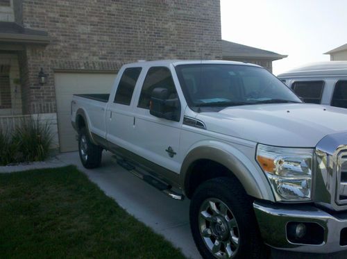 2011 ford f-350 super duty lariat crew cab 6.7l diesel srw