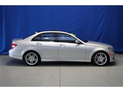 2009 mercedes c300 sport, panoramic roof, texas owned, amg wheels, heated seats