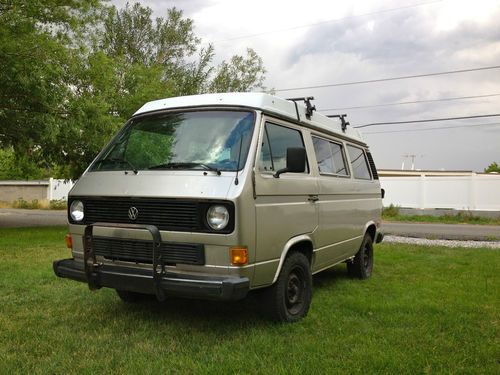 Volkswagen vanagon camper conversion 1985