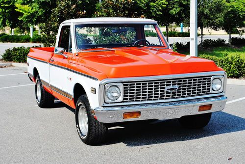 Simply beautiful 1971 chevrolet cheyenne great short box drives amazing stunning