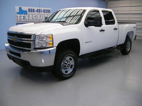 We finance!!!  2011 chevrolet silverado 2500hd ls 4x4 duramax diesel texas auto!