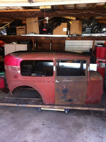 1930 model a tudor sedan project rat rod hot rod