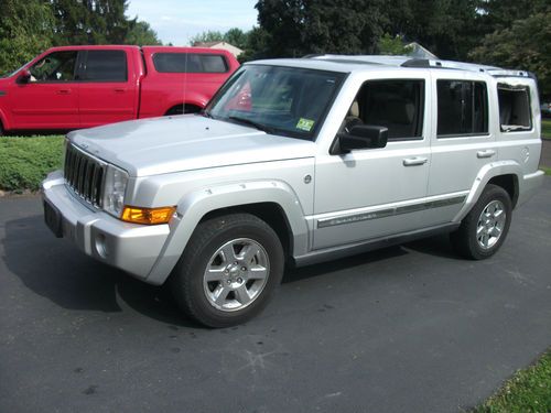 Insurance liquidation, jeep commander limited 4x4 hemi, loaded, low reserve