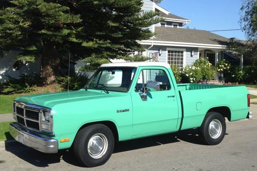 1991 dodge ram 150 short bed manual transmission low miles