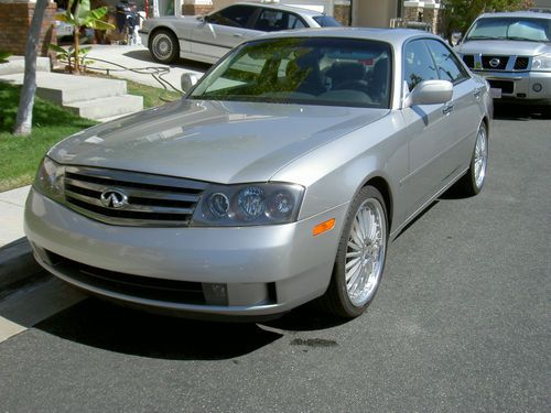 2003 infiniti m45 silver exterior black interior v8 very fast