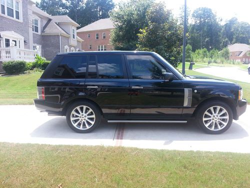 2008 land rover range rover supercharged sport utility 4-door 4.2l