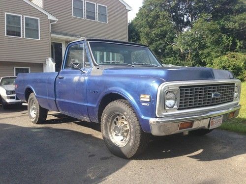1971 chevy c10 heavy half daily driver rat rod pickup tow vehicle crate engine