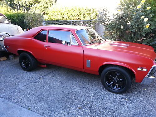 1972 chevrolet nova base coupe 2-door 5.7l