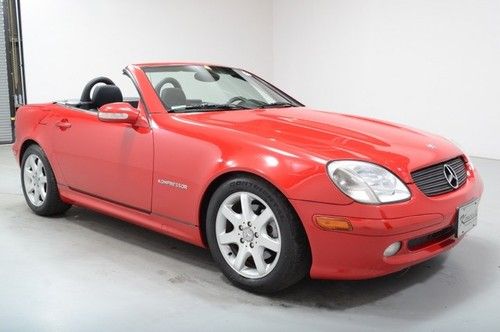 2001 convertible mercedes -benz class kompressor lthr pwr htd keyless kchydodge