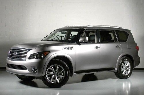 2013 infiniti qx56 rwd theater pkg heated 2nd row bucket navigation bose