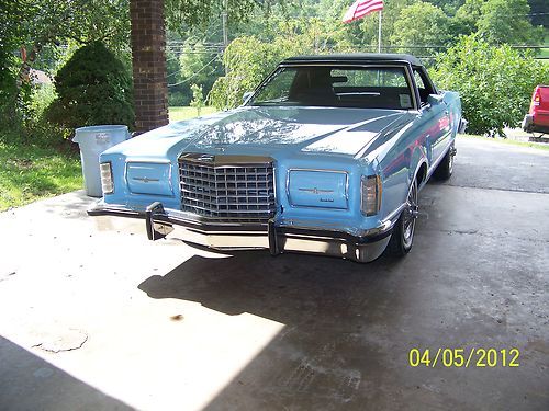 1978 ford thunderbird convertable