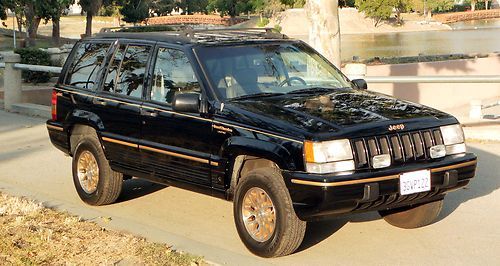 California original, 1994 jeep grand cherokee limited,1 owner,87k, no reserve