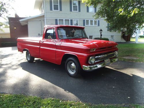 1965 chevrolet c-10 long bed fleetside 2wd a/c driver, nice!