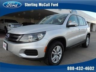 2012 volkswagen tiguan 2wd 4dr auto s am/fm/cd bluetooth alloys 27 mpg highway