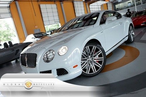 13 bentley continental gt speed awd 1-own 1k-miles nav rear-cam keyless pdc 21s