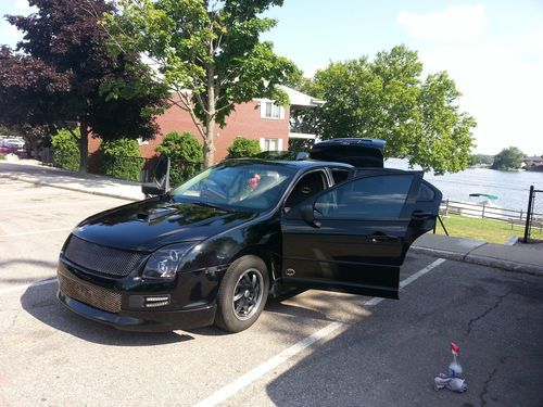 Halo headlights, sunroof, black, kenwood in dash radio, street scene grill