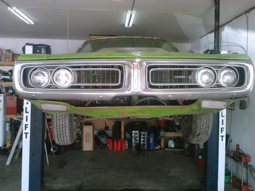 1971 super bee  resto. project  h code fj6 rare options