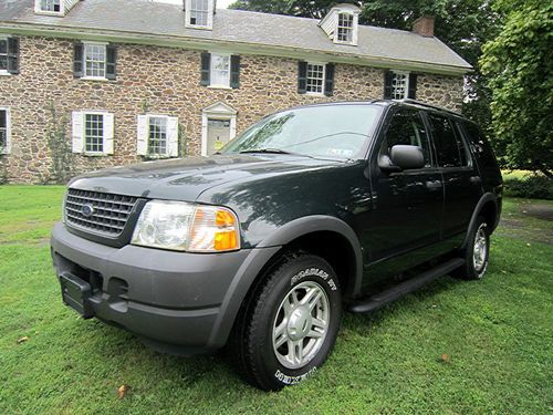 No reserve 2003 ford explorer xls sport utility 4-door 4.0l no reserve