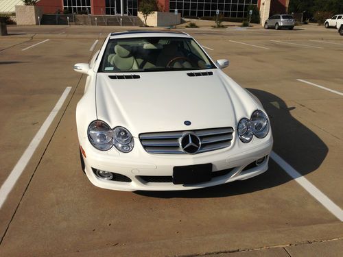 2008 mercedes-benz sl550 base convertible 2-door 5.5l, 19k miles, flood, salvage