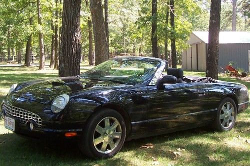 2002 thunderbird convertible with hardtop. original owner!