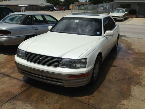 1995 lexus ls400 base sedan 4-door 4.0l