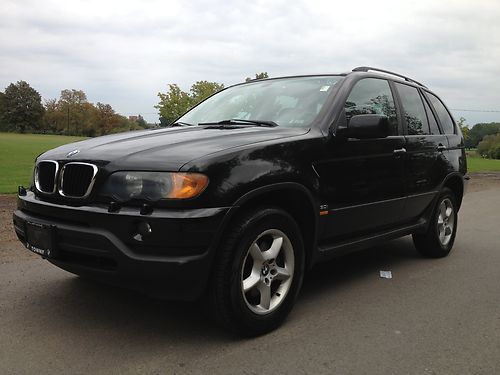 2003 bmw x5 3.0i sport utility 4-door 3.0l awd loaded very nice no reserve l@@k!