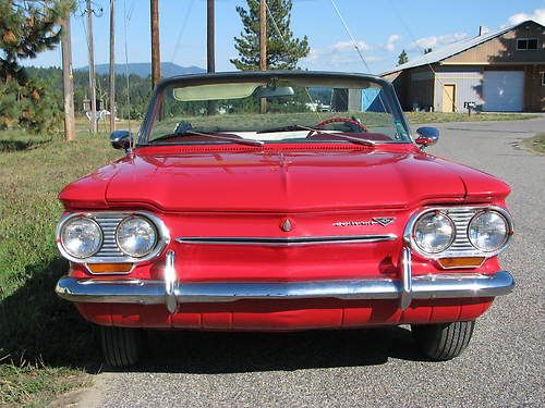 1963  corvair--spyder.......convertible!!  a beauty!!