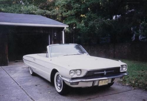 Classic 1966 ford thunderbird convertible w/ rare 428 engine - no reserve!