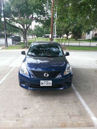 2013 nissan versa sedan 1.6 s 4 dr 4 cyl automatic