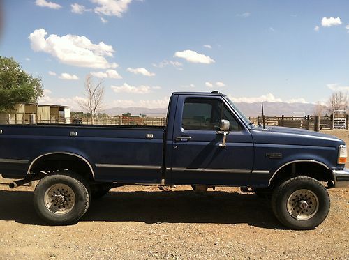 1994 ford f350 4x4 standard cab low miles mechanic owned