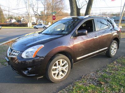 2011 nissan rogue awd 4wd fully loaded navigation 1 owner navi leather low miles