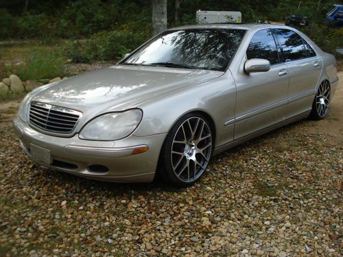 2000 mercedes-benz s500 base sedan 4-door 5.0l