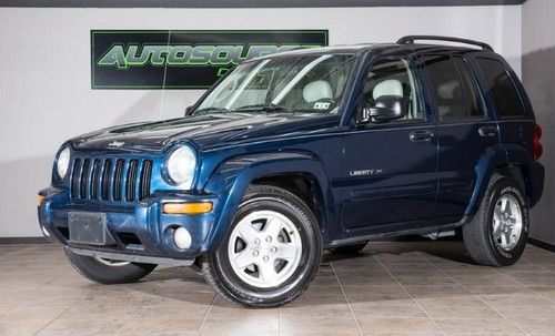 2002 jeep liberty, leather, clean carfax, one owner! we finance!