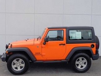 2012 jeep wrangler 4wd sport - orange crush - $362 p/mo, $200 down!