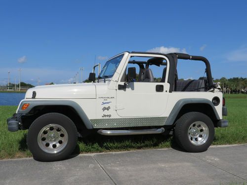 1998 jeep wrangler sport utility 2-door 4.0l