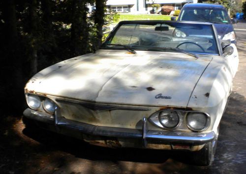 Chevrolet corvair monza convertible