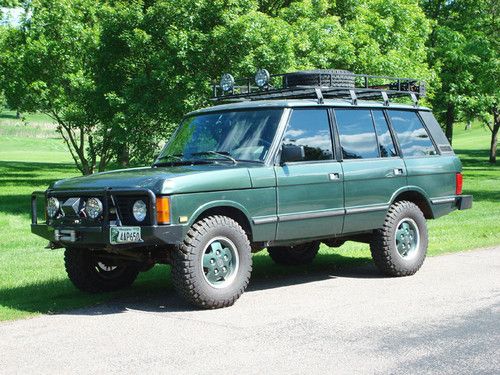 1993 range rover county lwb - arb bumpers,wilderness rack,bfg mud t/a's,&amp; more!