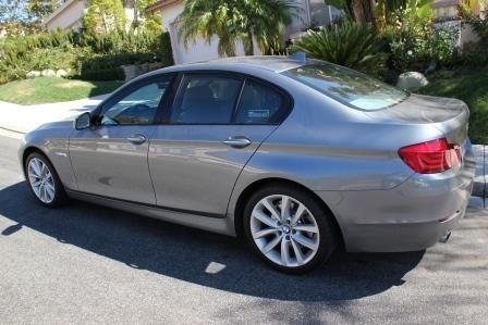 2011 bmw 535i base sedan 4-door 3.0l space gray smg paddle shift sport premium