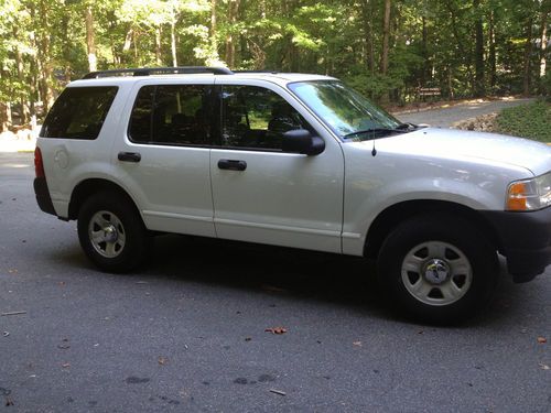 2003 White Ford Explorer XLS Sport Utility 4-Door 4.0L Good Condition, US $3,650.00, image 3