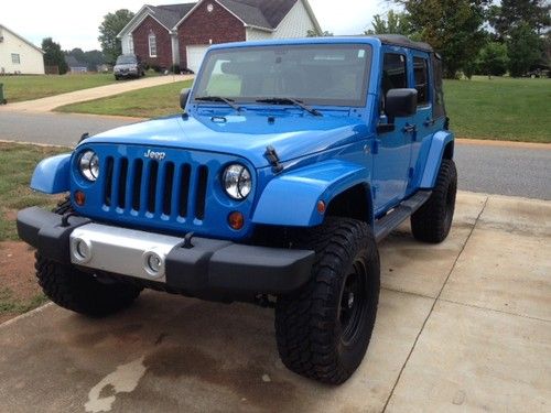 2011 Jeep Wrangler Unlimited Sahara Sport Utility 4-Door 3.8L, US $29,500.00, image 8