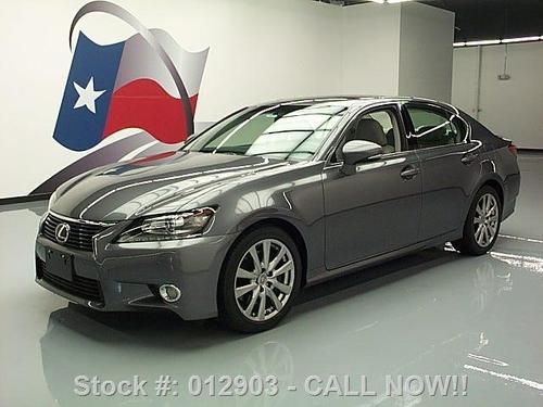 2013 lexus gs350 premium sunroof nav rear cam only 11k texas direct auto