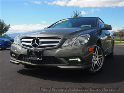 ***2011 e550 cabriolet***rare launch edition***certified pre-owned***