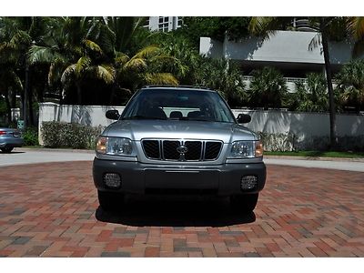 2002 subaru forester l awd,2 owners,clean carfax,low miles