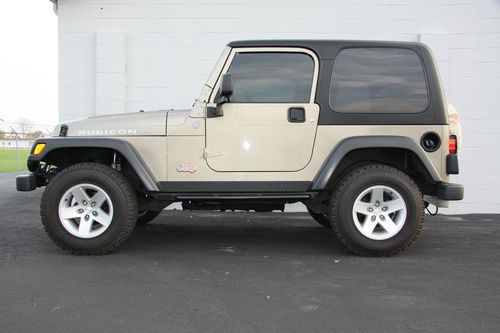 2004 jeep rubicon with matching trailer (m416)