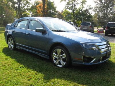 2010 ford fusion sport awd auto, leather, alloy wheels, roof ***look***