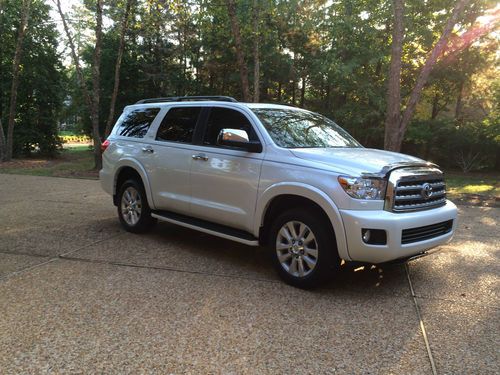 2012 Toyota 4X4 Sequoia Platinum Sport Utility 4-Door 5.7L, US $49,950.00, image 3